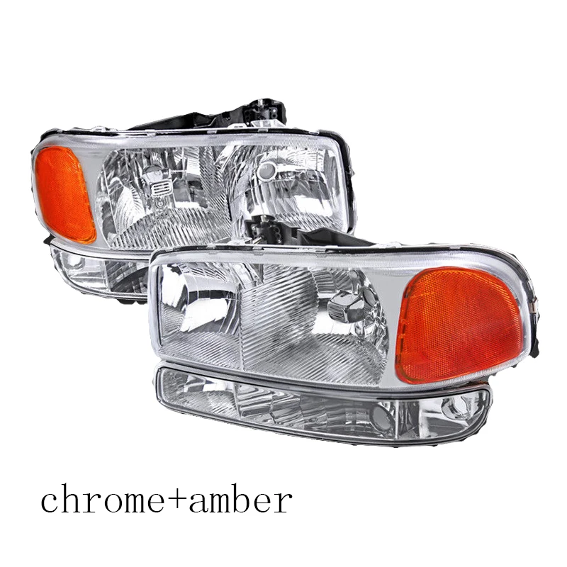 Car Headlamp Apply To Gmc Sierra 1999 2000 2005 2006 2007 Headlight