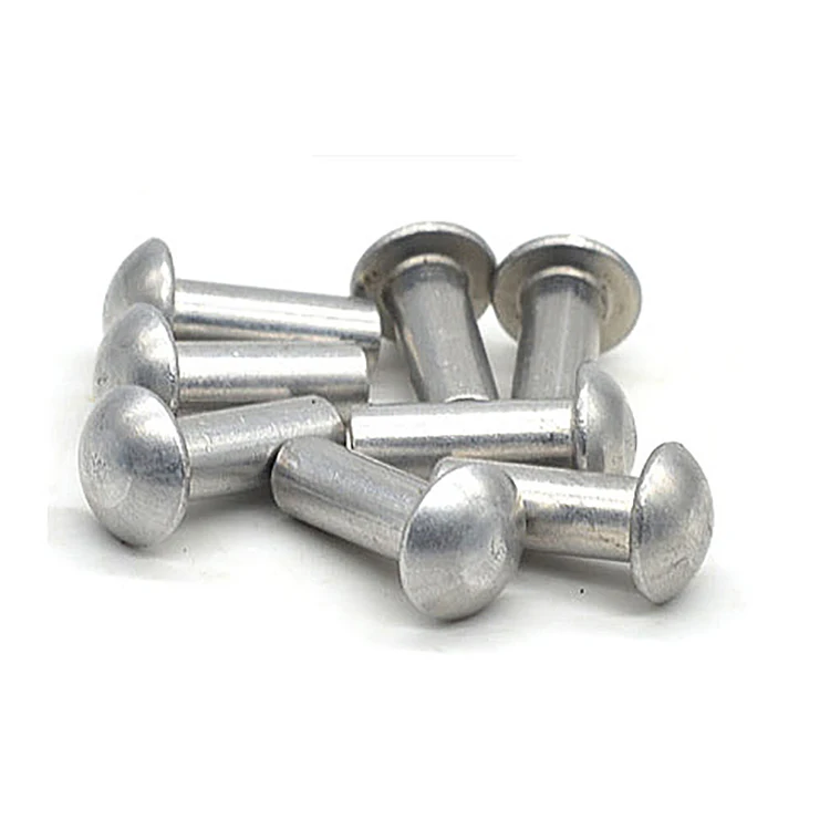 热销din 660 铝直径 1毫米到 8毫米圆头铆钉