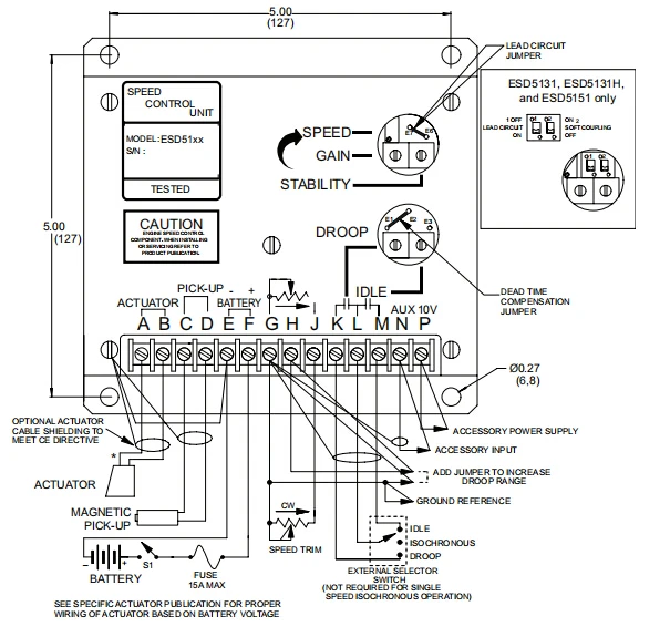 Control Engine Speed Control Unit Esd5111 - Buy Esd5111,Speed Control ...