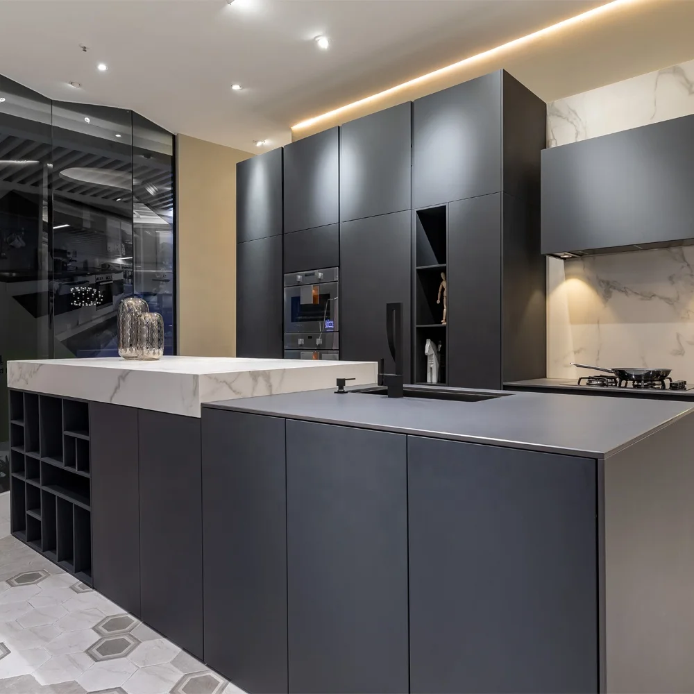 Venta al por mayor isla de cocina de madera-Compre online los mejores