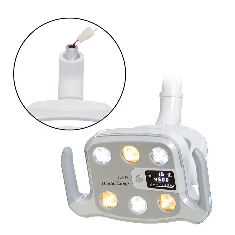 Dental LED Light Dental Chair Light Operating Light Lamp two colors lamp for Dental unit manufacture