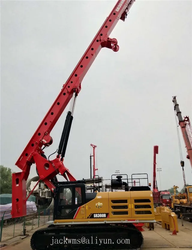 Rotary Drilling Rig Machine Of Sany Sr360 Used Rotary Drilling Rig On ...