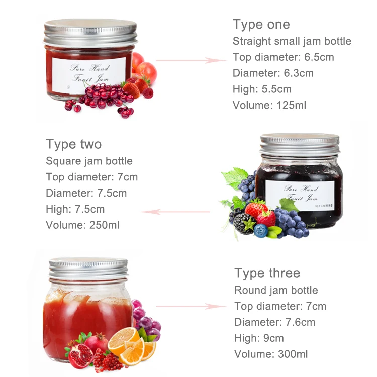 Wholesale Custom 10 Oz 50 Oz Empty Peanut Butter Candy Jam Food Canning