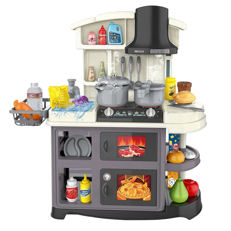 Modern Luxury Household Items Miniature Kitchen Toys Play Set For