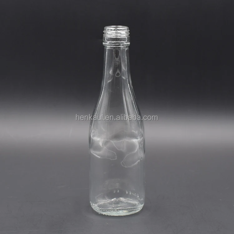 Wholesale 187ml Wine Bottle Screw Top Clear Flint Mini Glass Bottle