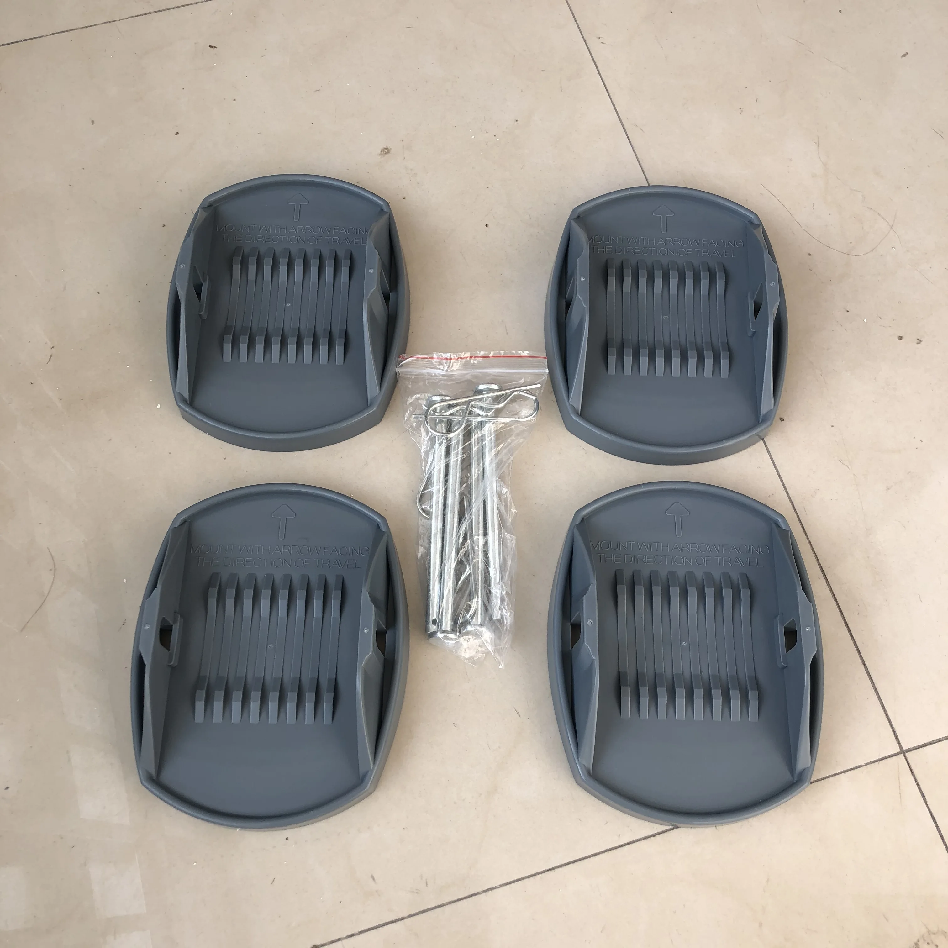 Anti Slip Caravan Trailer Leg Jack Pads Stacker Campsite Jumbo Feet