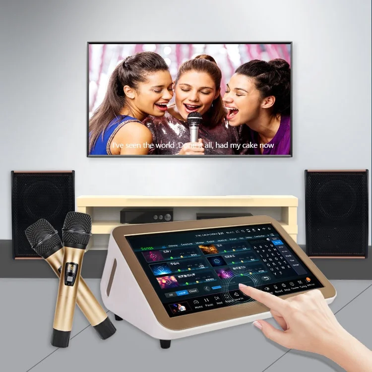 Professional Karaoke Ktv Set Machine Touch Screen Jukebox Sound Song