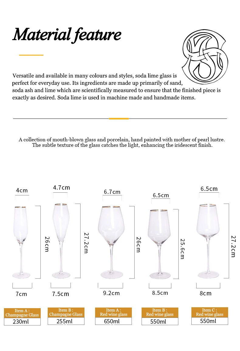thin wine glasses