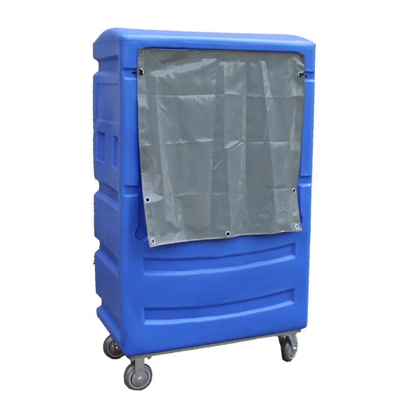 Factory Custom Utility Food Trolley Oem Plastic Room Adjustable Hotel Color Feature Eco Material