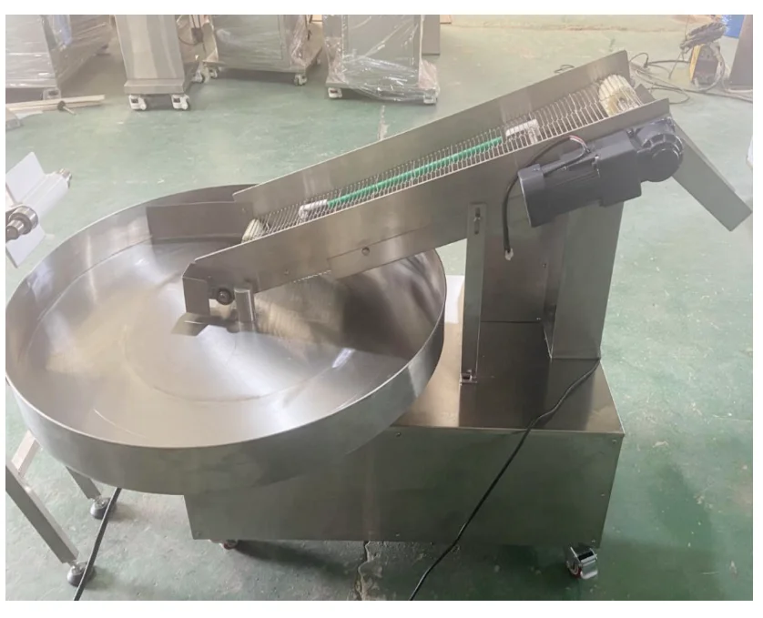Ball Turntable Flour Powder Coating Machine Chop Bread Crumbs Cover