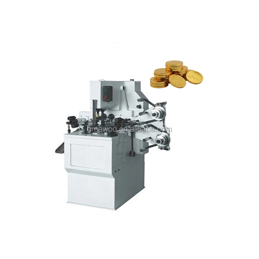 Famous Factory Price Customized Chocolate Gold Coin Embossing Machine