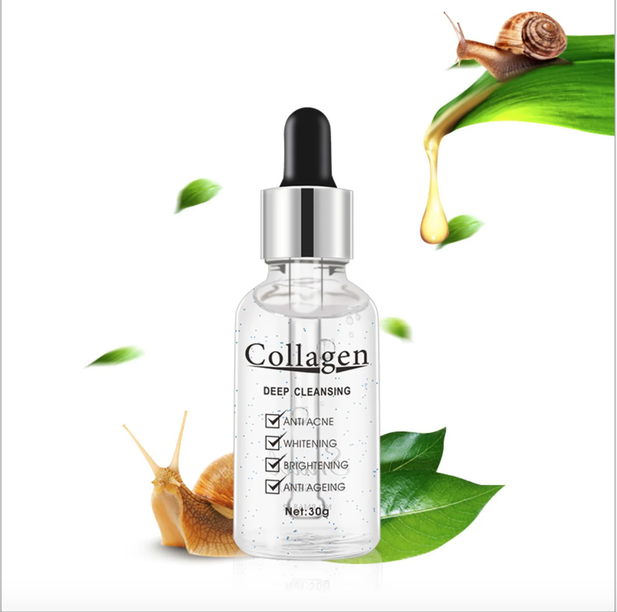 snail face serum collagen