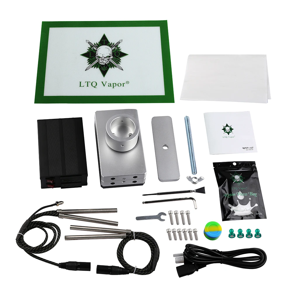 4x7 Inch Heat Press Kit 110v 6061 Aluminum Plates Kit With Digital Pid