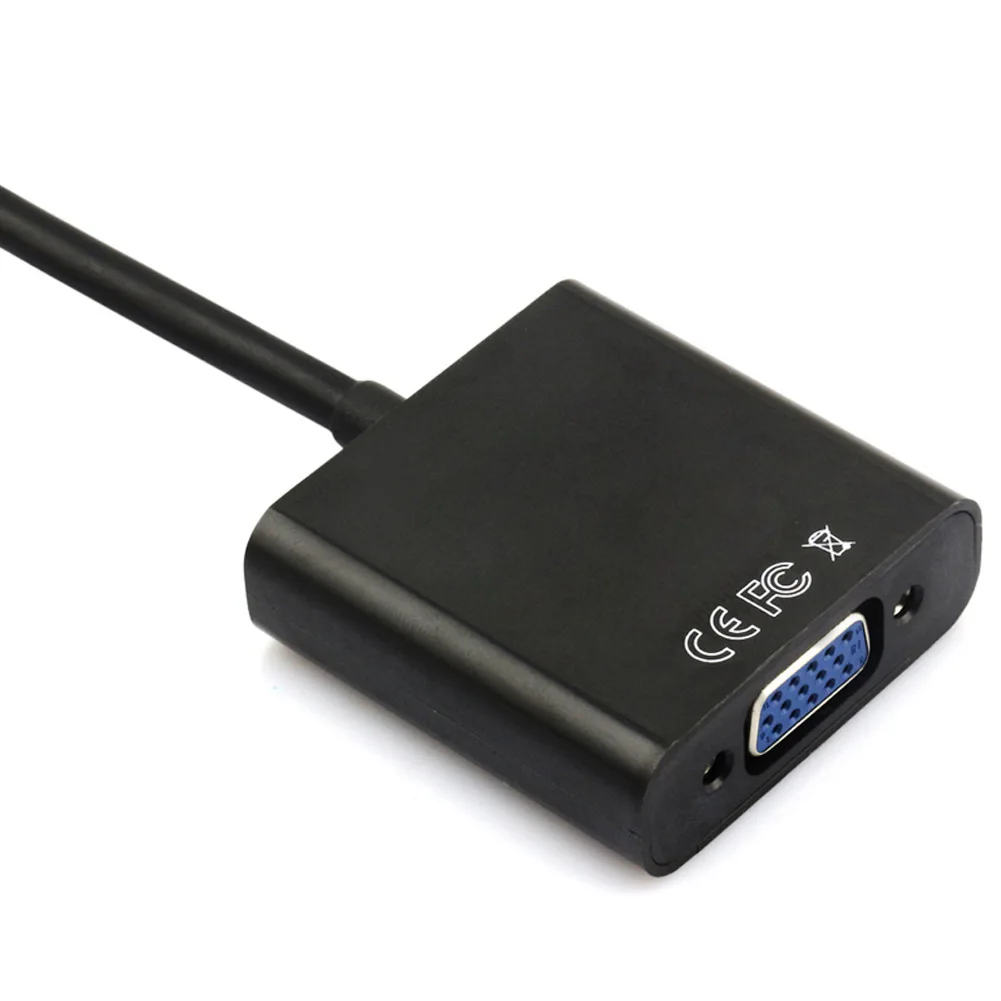 new product Displayport Male To VGA Female Converter DP To VGA Cable Video Output Converter - ANKUX.COM