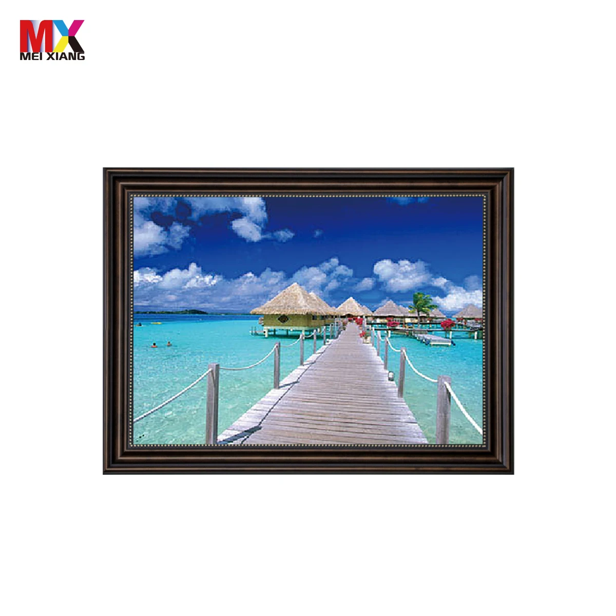 sexy girl 3d wall picture