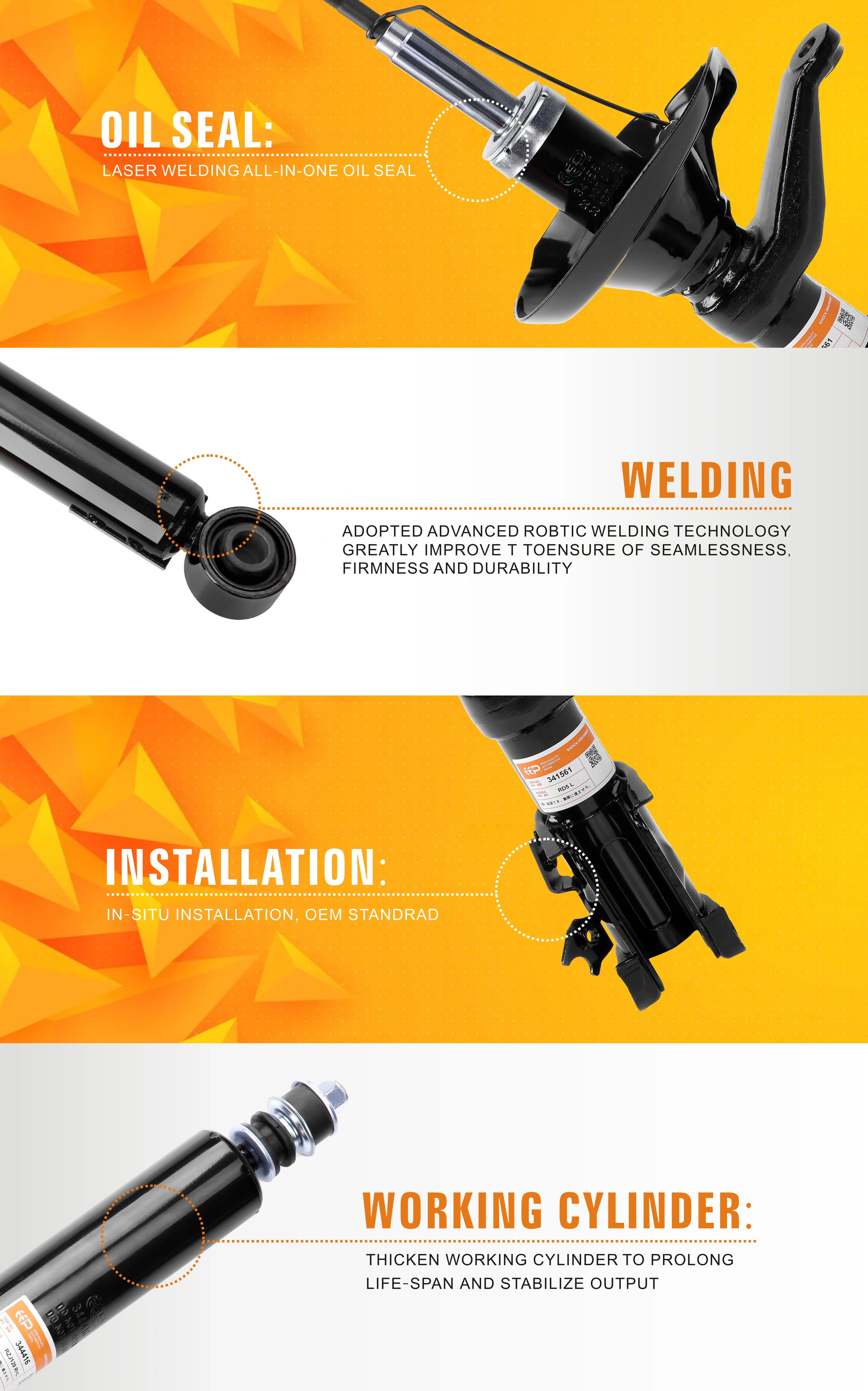 for vigo front shock absorber