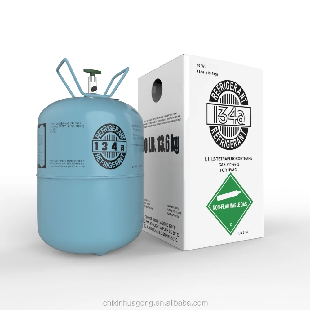 Refrigerant Gas R134a 13.6kg In Hydrocarbon&derivatives Gas R134a For Car R134a Refrigerant Gas