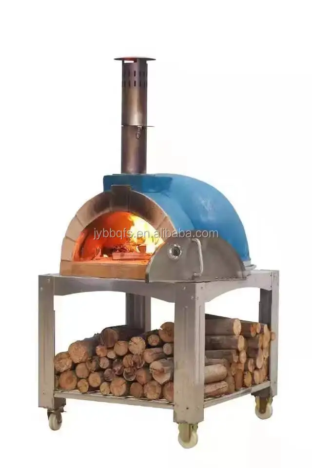 Natural Clay Pizza Oven Wooden Fired Outdoor Pizza Oven Buy Outdoor