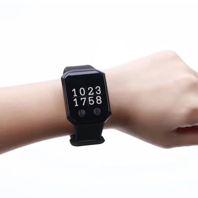 4 Numbers Vibrating Waitress Watch Pager Buy Watch Pager,Vibrating Pagers,Personal Wireless