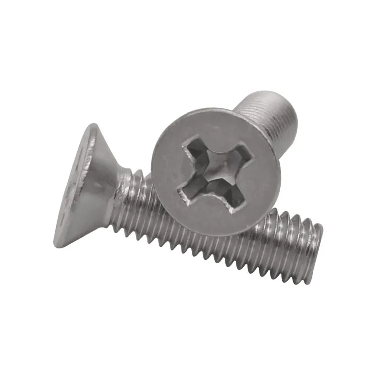 
Stainless Steel Cross Recessed Flat Countersunk Head Machine Screw 