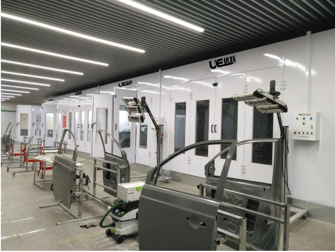 Ueecon Automotive Spray Paint Booth Room Oven Certification Booths
