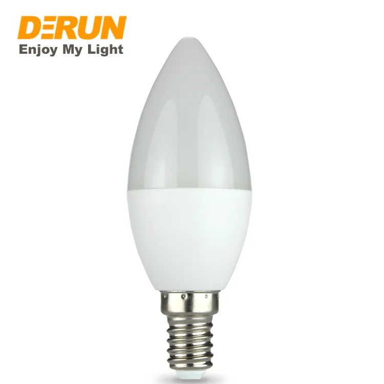 LED CANDLE BULB E14 E27 3W 4W 5W 6W 7W 8W Flame LED Bulb Candle Lamp Light , LED-C37