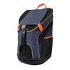 Outdoor Travel Hiking Walking Mesh Covered Windows Hideaway Portable Dog Backpack Cat Bag Carrier Navy Blue