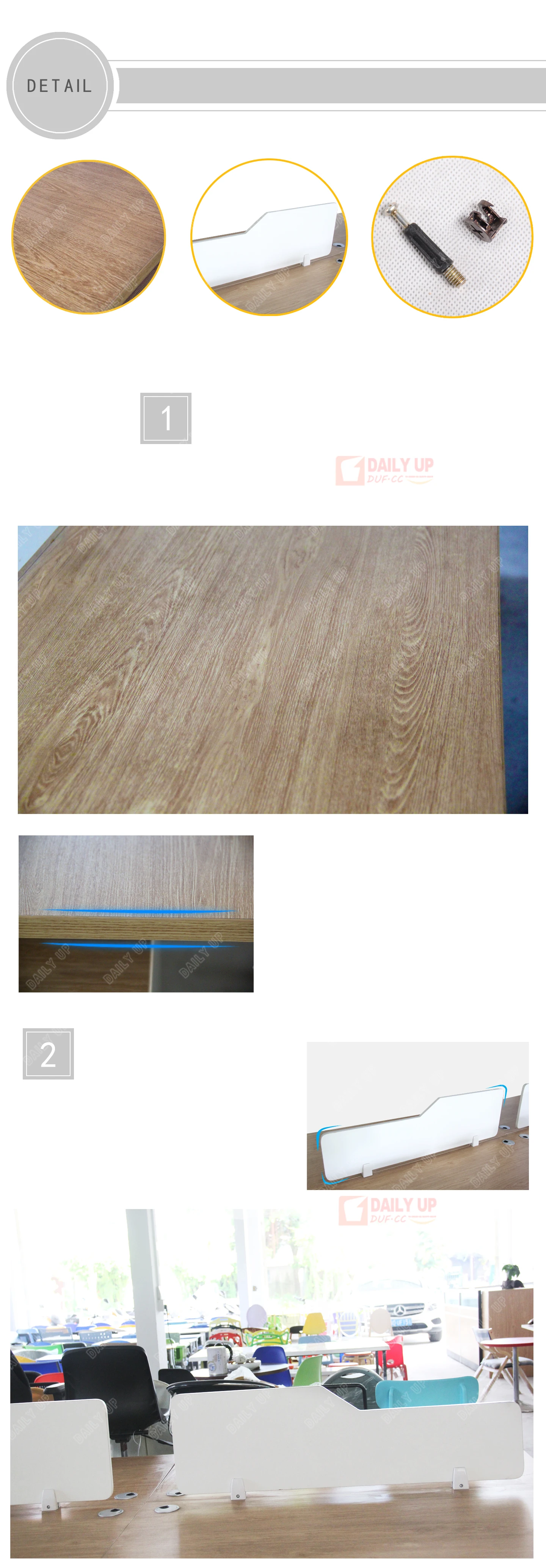 cheapest wooden 4 seats executive office furniture desk office computer desk