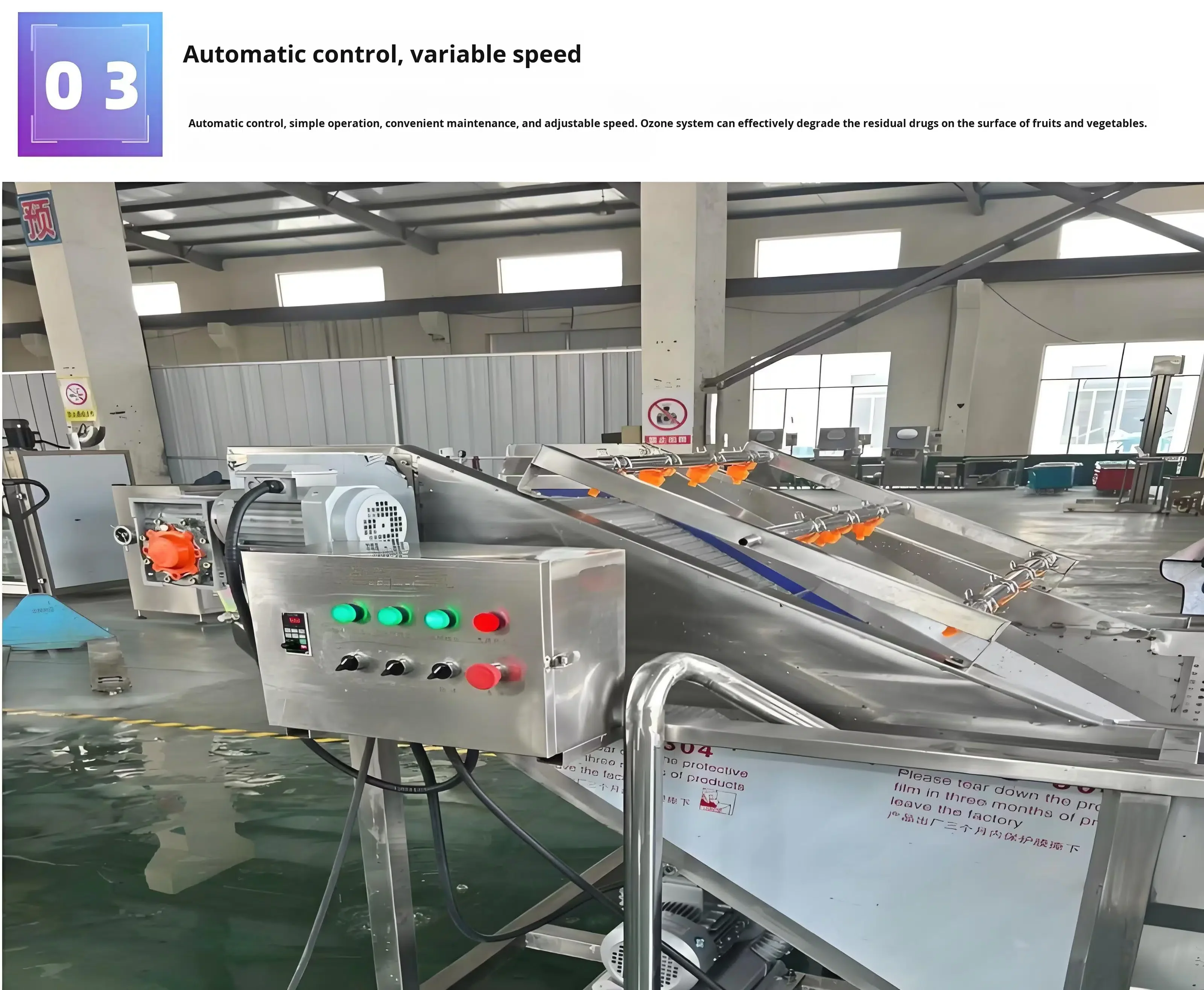 High Pressure Air Bubble Vegetable Tomatoes Carrot Washer Fruit ...