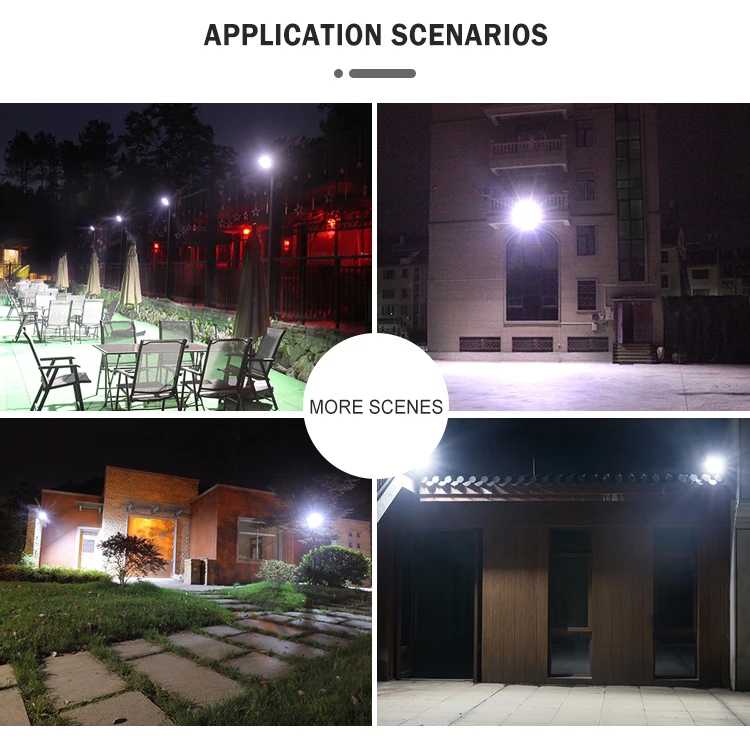 Reasonable price led solar flood light 50w 100 watt solar powered led flood light waterproof outdoor flood led spot light