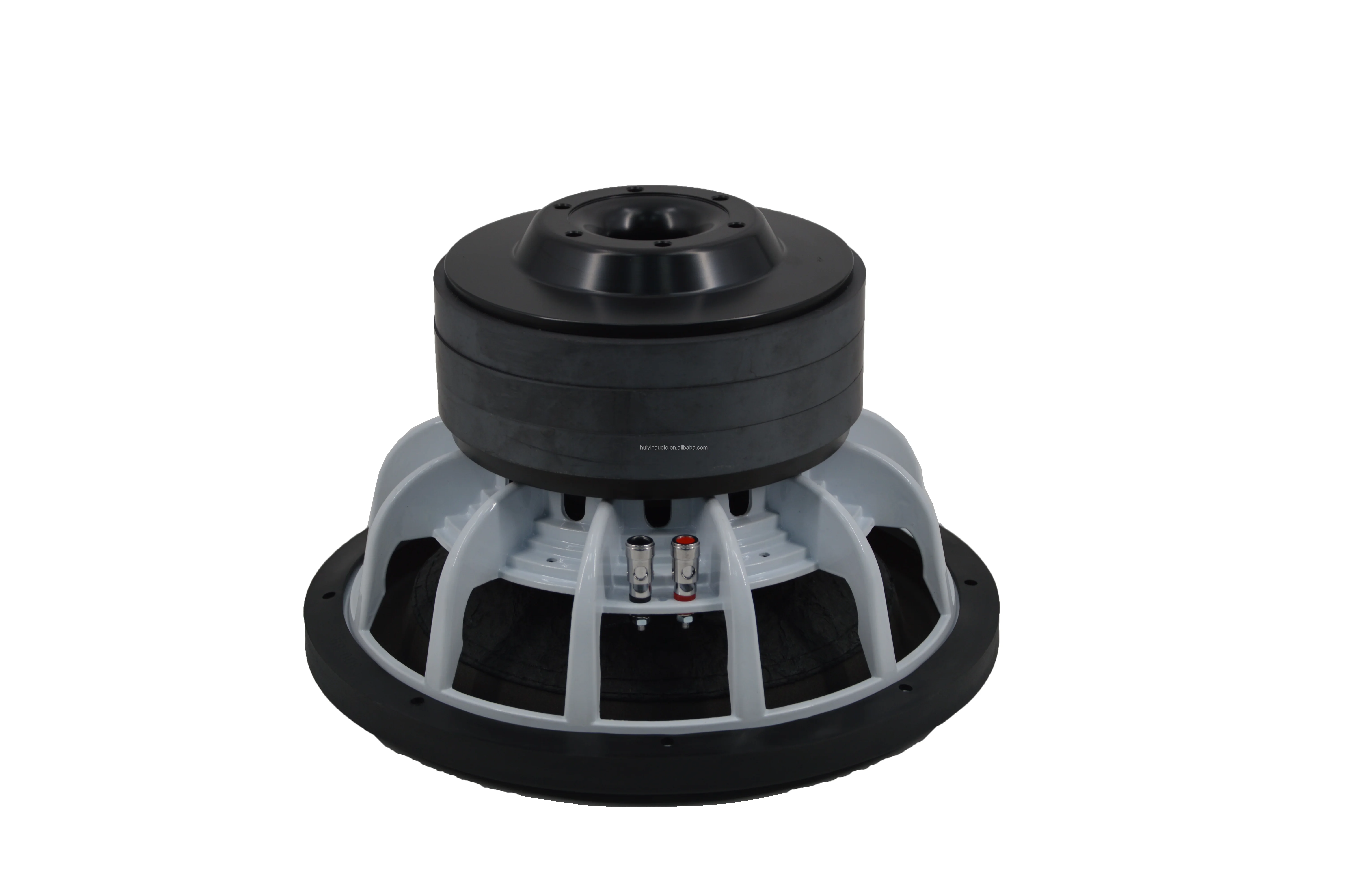 product 12 inch dual coil car subwoofer speaker 1000wrms 12v dc carbon paper cone with aluminium frame 2000wrms car audio subwoofer-4