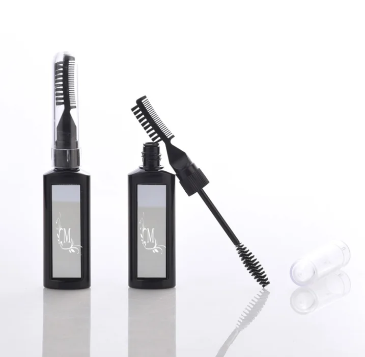 
Plastic Empty Black Double Side Brush Eyelash Mascara Wands with Tube 