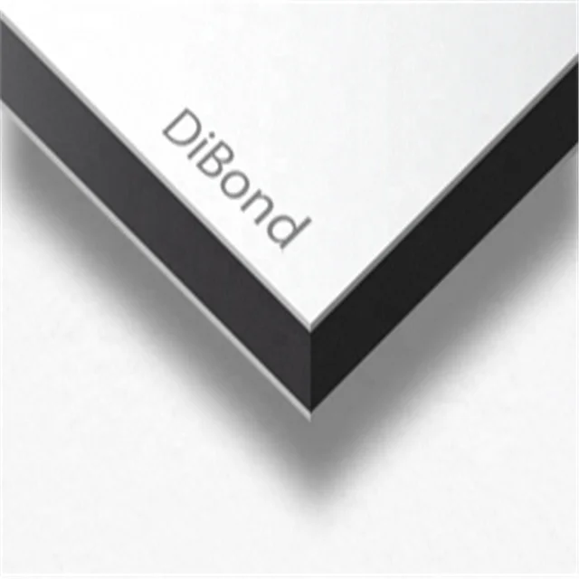 composite blanco de 3mm de espesor dibond Pack de 5 paneles aluminio