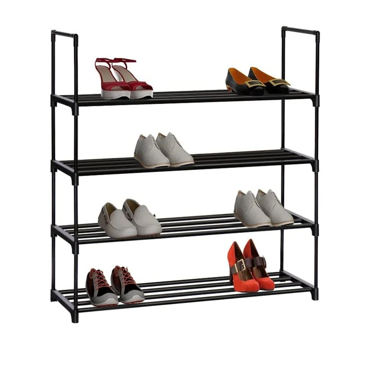 4 Tier Shoe Rack Metal Shoe Tower 20 Pair Storage Organizer Unit Entryway Shelf Stackable Cabinet Hallway Shoe And Coat Rack Buy Wholesale Custom Super Strong Hatstand For Kitchen Home Parlor