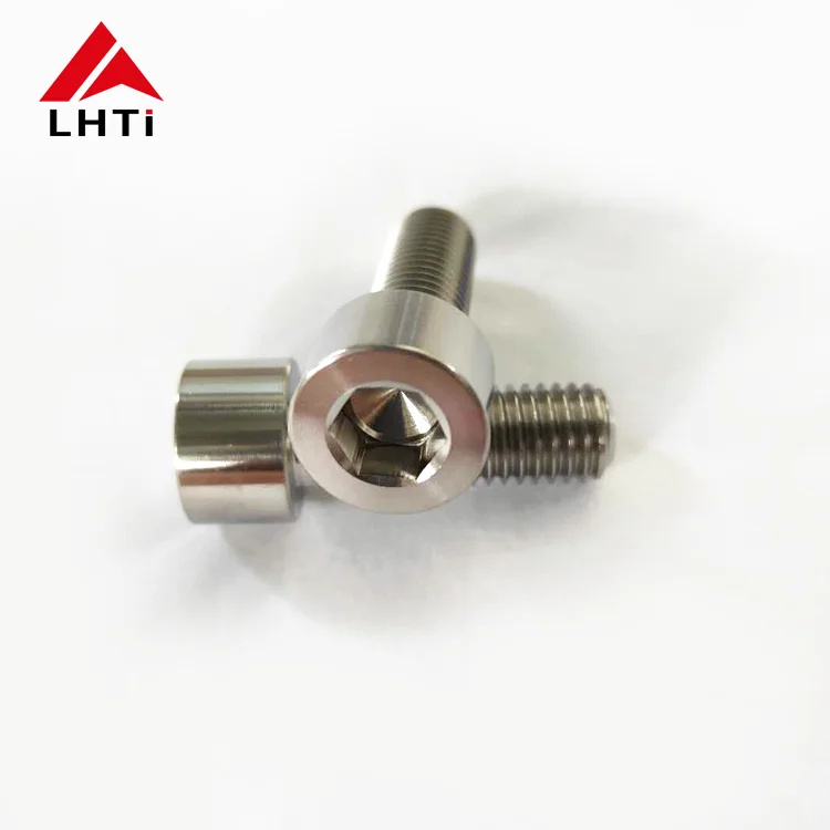 High quality Gr5 titanium bolt M6 M8 M10 DIN912 titanium screws
