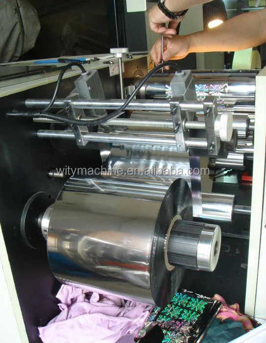 Equidistance Laser Holographic Label Embossing Press Machine Hologram