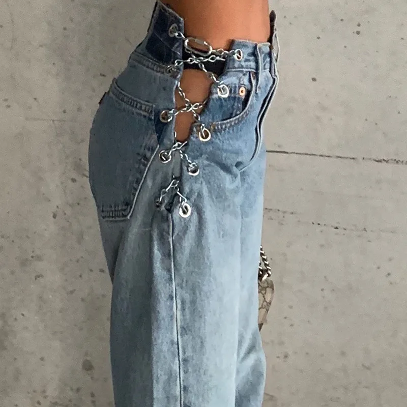 chain jeans