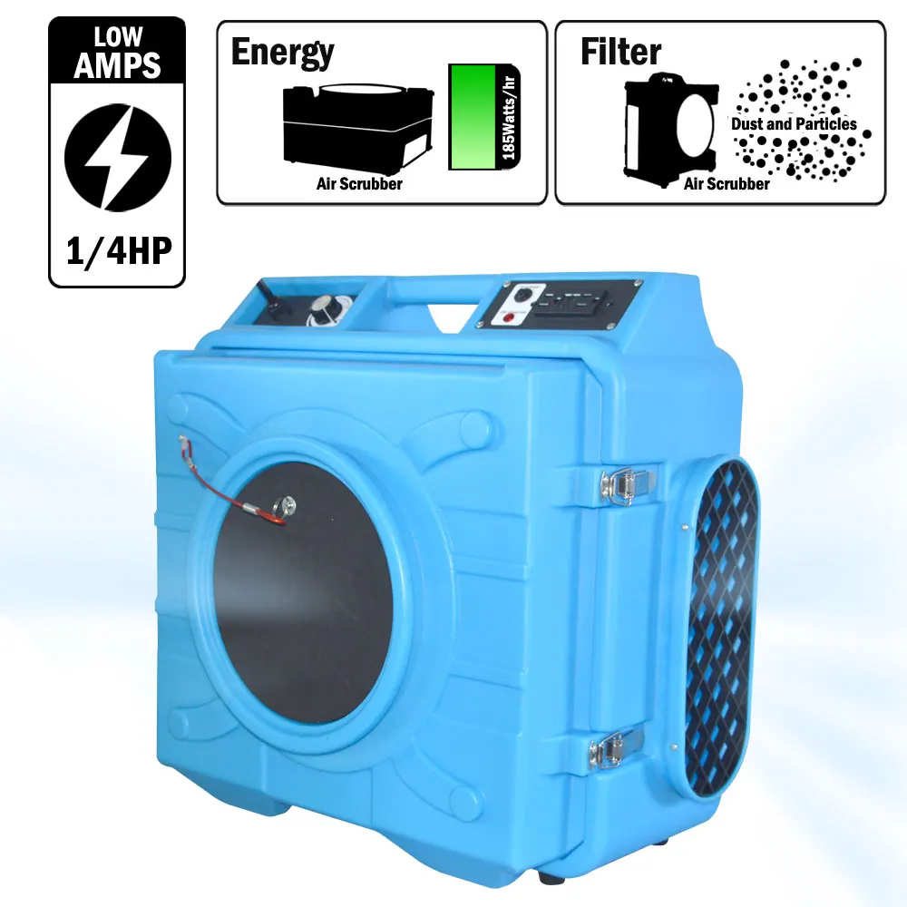 Commercial Air Scrubbers For Water Damge Air Clean Hepa Filter