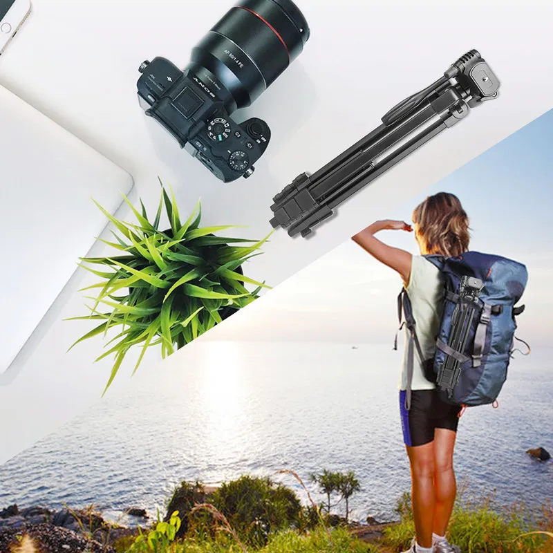 ZOMei T90 135cm Universal Camera Tripod Stand Phone Mount Holder