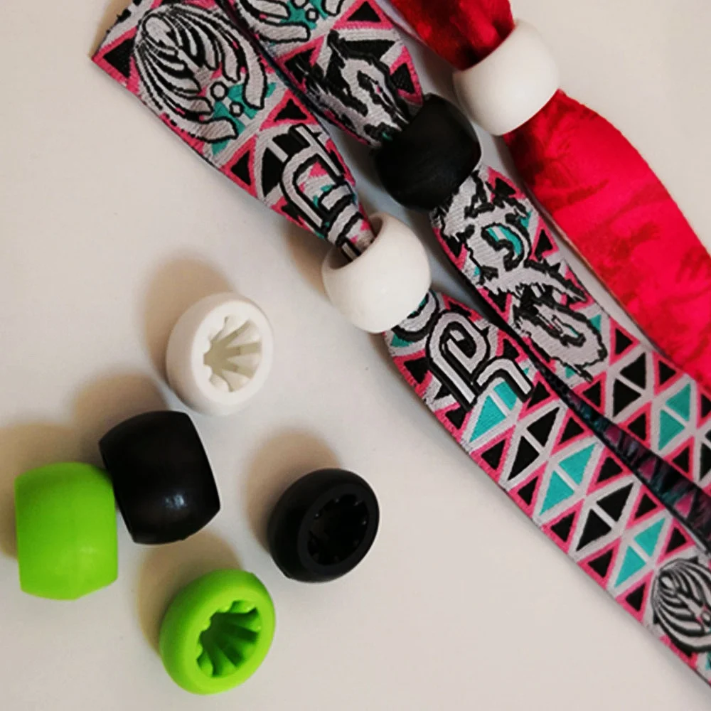 High Secure Plastic Sliding Lock Bead For Textile Woven Festival