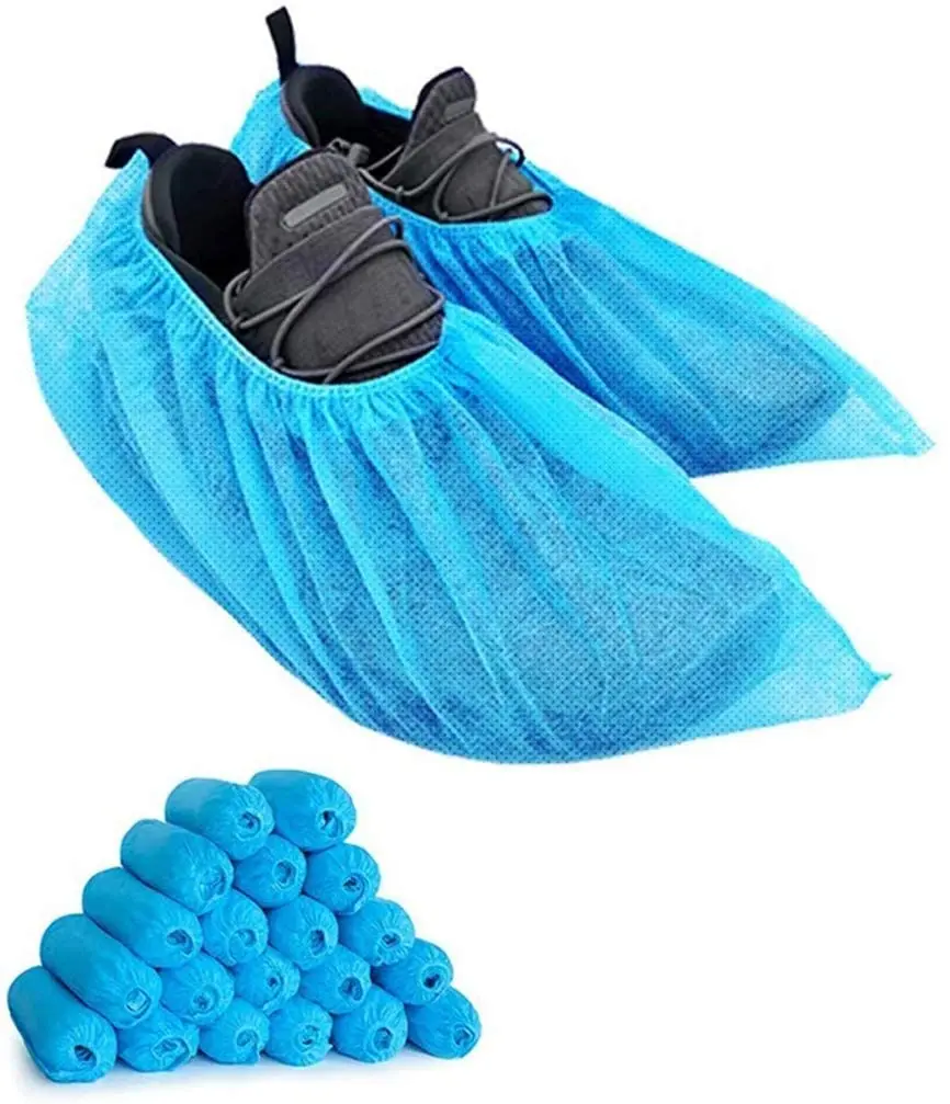 
Disposable CPE PVC PP PE Plastic Waterproof Shoes Feet Cover In Rainy Safety Rain Foot Cover 