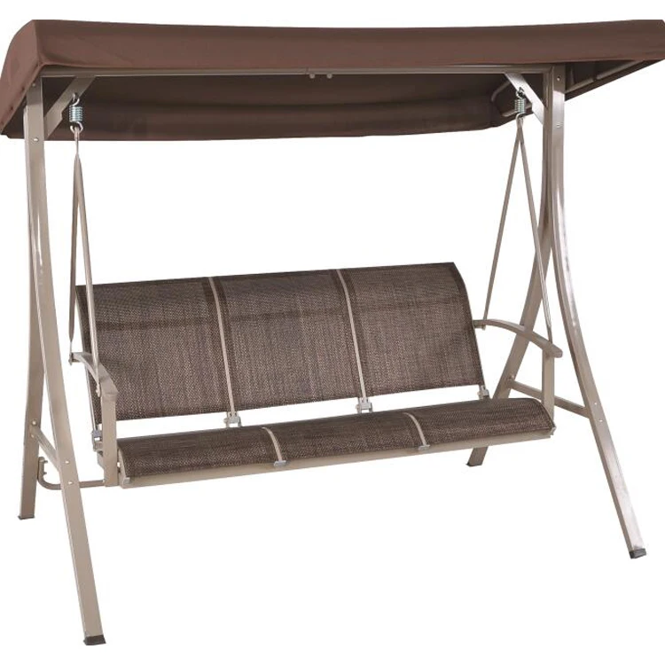 3 Persona Patio Al Aire Libre Silla De Oscilación Comida Marco - Buy