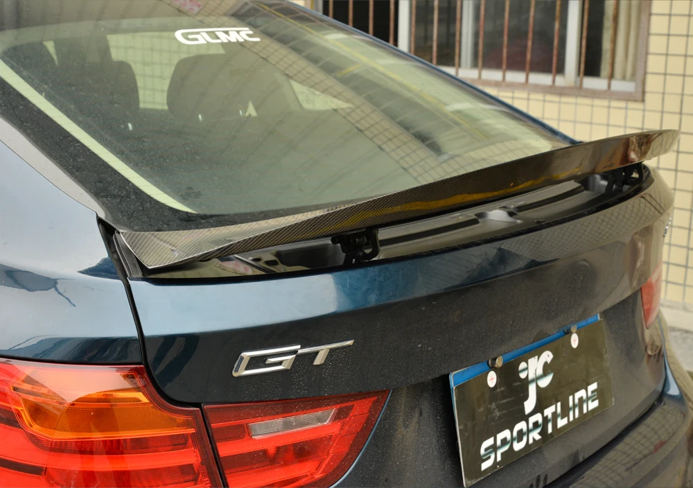 Auto Heckscheibe Spoiler für BMW Serie 3 Series 3er F34 Gran Turismo GT  2013-2020, Kofferraumspoiler Heckflügel Dachspoilerflügel Heckflügel Lippe