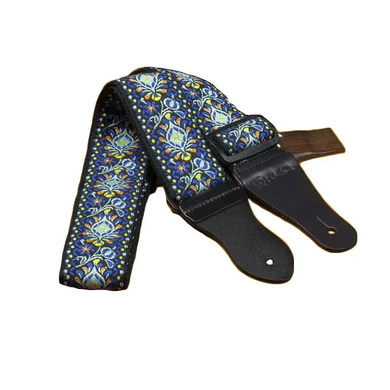 Universal Adjustable Customized Logo Guitar Strap High Quality Durable