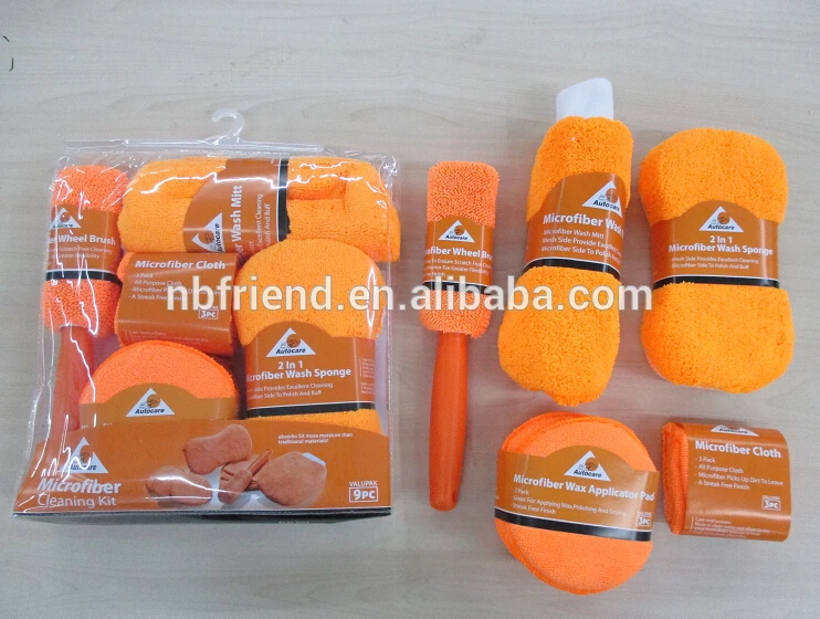 Microfiber Super wash car Cleaning kit