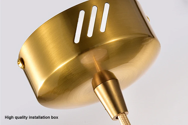 Smart design LED sphere light steel and PC ball pendant light ceiling E27 hanging light ceiling