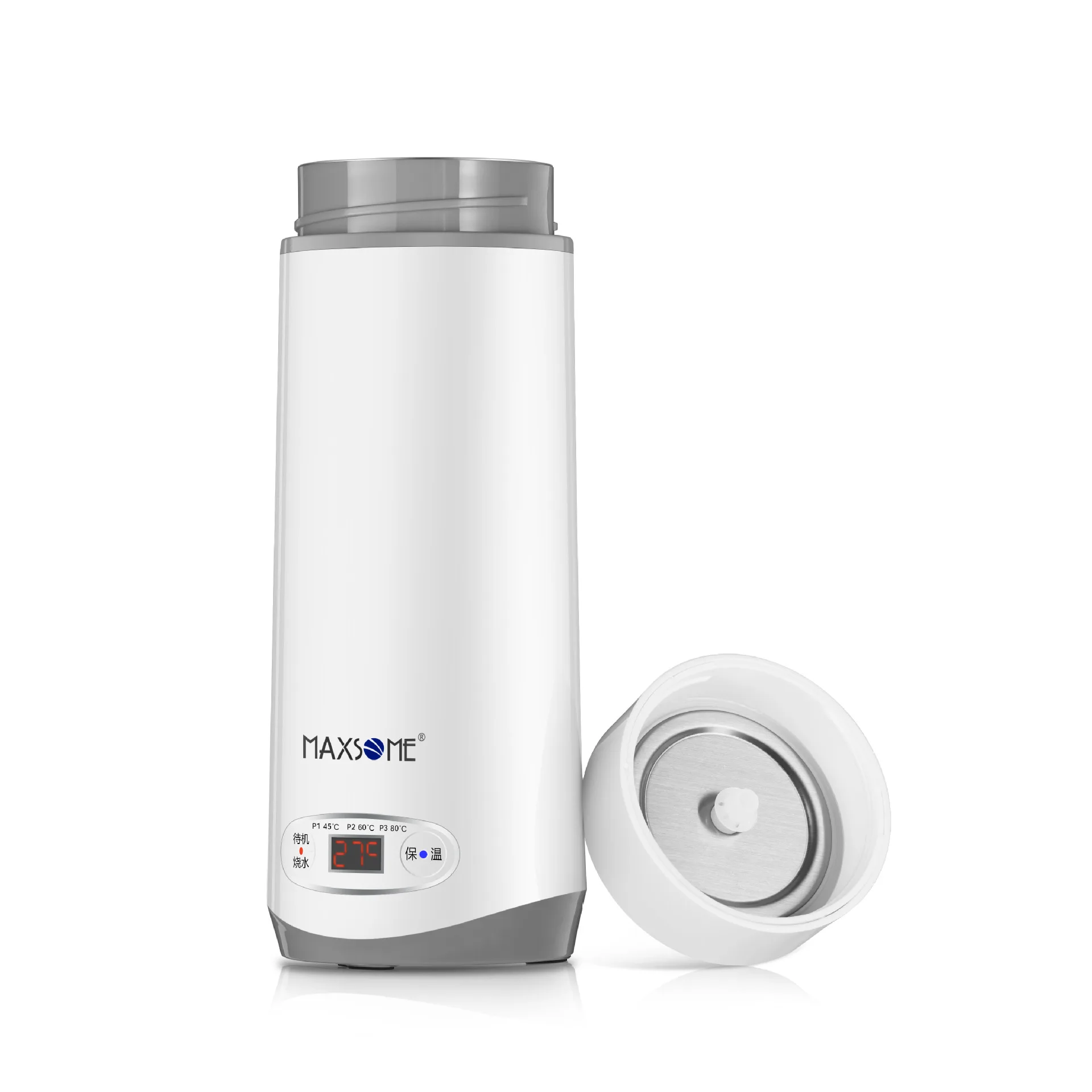 220v 304 Stainless Steel Heating Cup Kettle Hot Water Heater Bottle