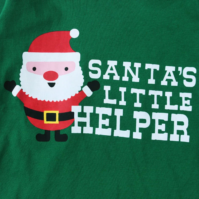 Baby Christmas Outfits Kids Santa Claus Tops&Pants Clothing Set Children Festival Wholesale Clothes Suit