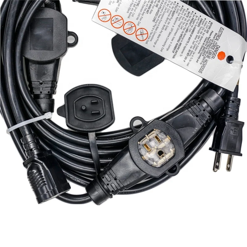Us Splitter Extension Cord With Multiple Spaced Outlets Buy Extension