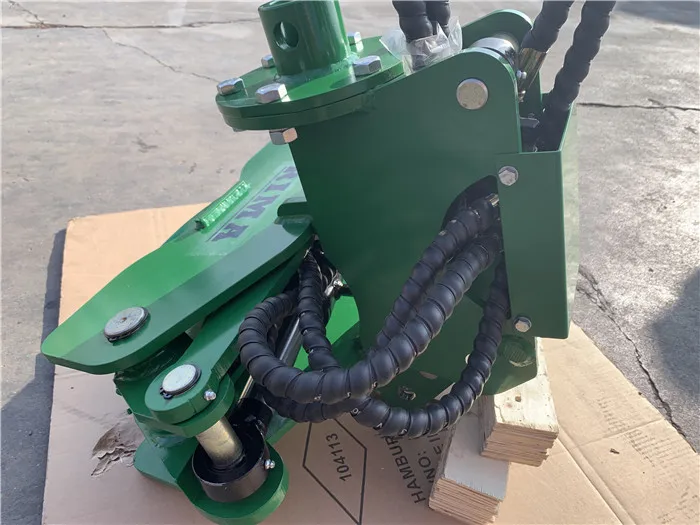 powerful hydraulic tree shear for excavator